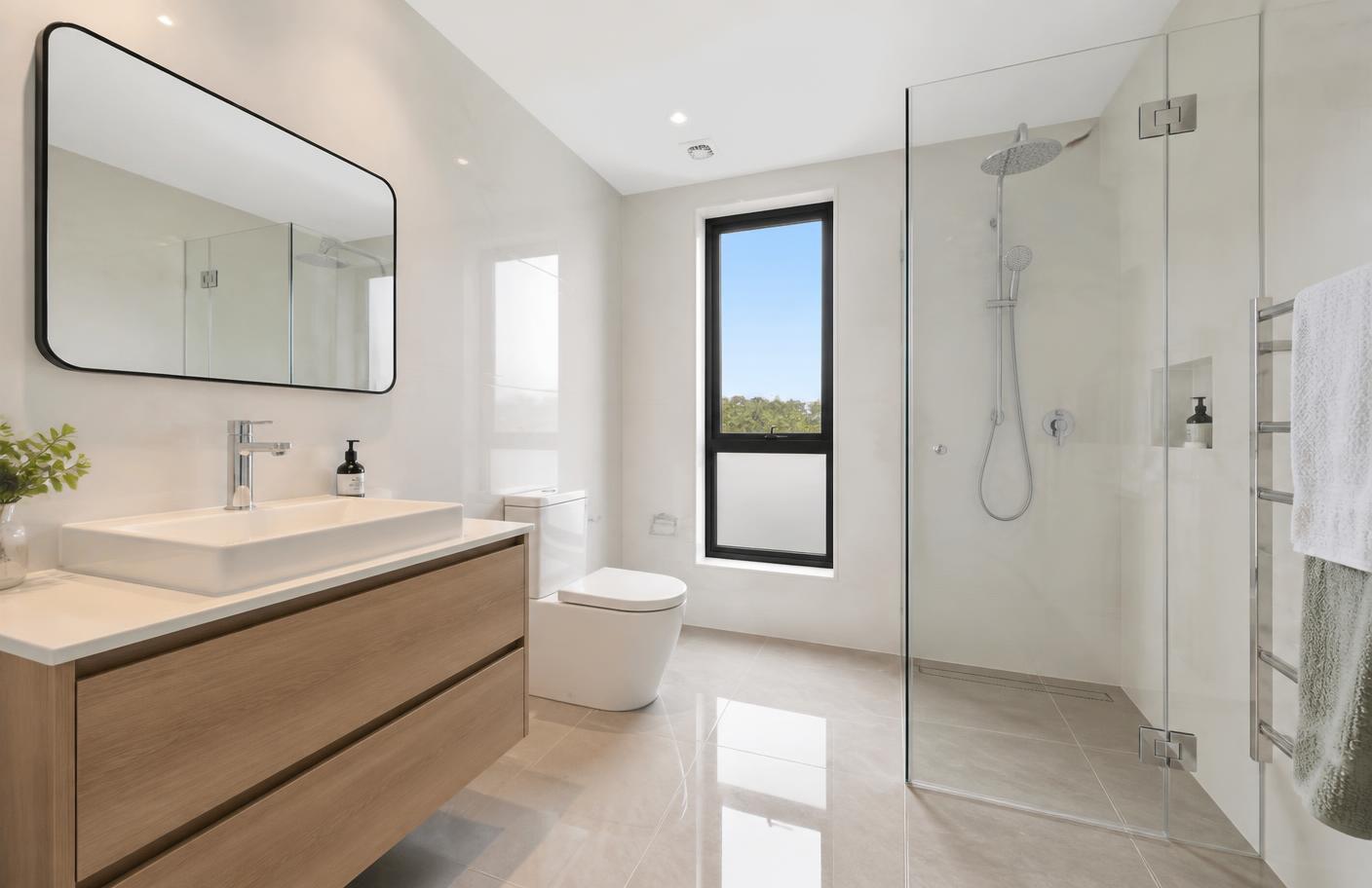 Illustrative detailed bathroom finish